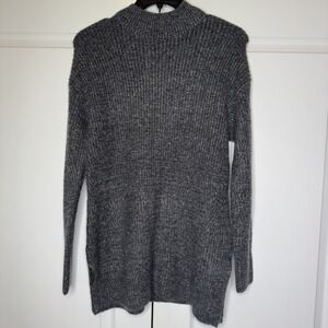 Old Navy Sweater Womens Small Cozy‎ Tunic Pullover Long Sleeve Soft Knit Marl